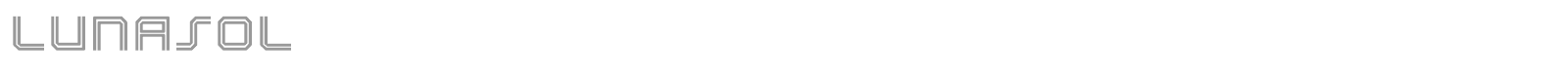 Lunasol font preview